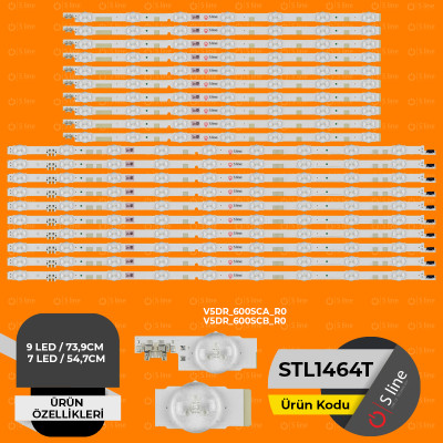 Samsung 60" V5DR_600SCA_R0,V5DR_600SCB_R0 Tv Led Bar